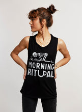 Load image into Gallery viewer, Morning Ritual Coffee Muscle Tee
