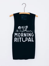 Load image into Gallery viewer, Morning Ritual Coffee Muscle Tee
